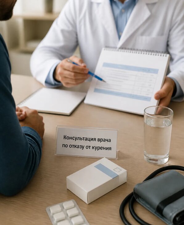 Консультация врача по отказу от курения для взрослых в Рязани